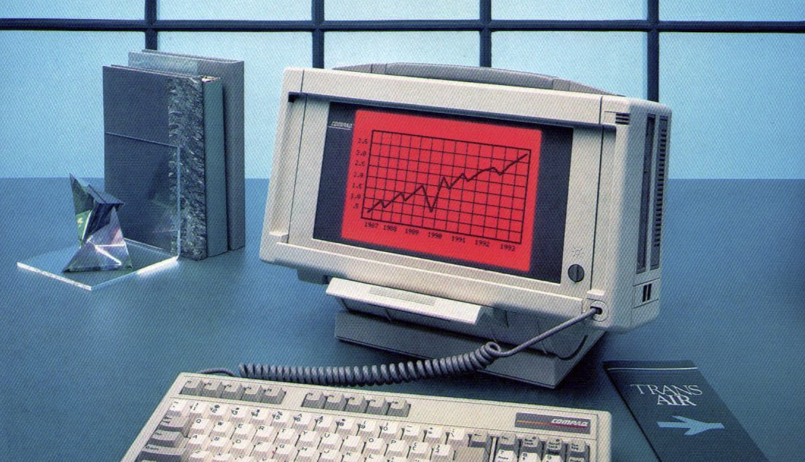 First Impressions of The Compaq Portable 386 on the retro Compaq